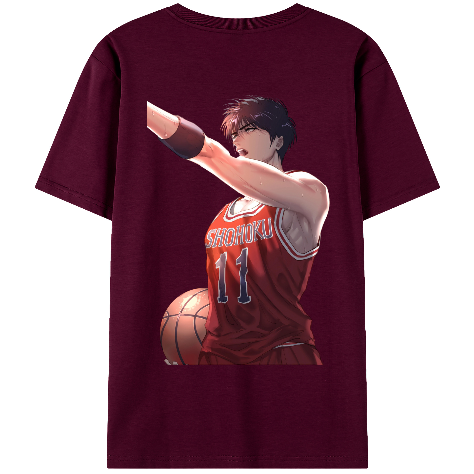 （画像用） SLAM DUNK／スラムダンク レディース半袖Tシャツ(バックプリント)